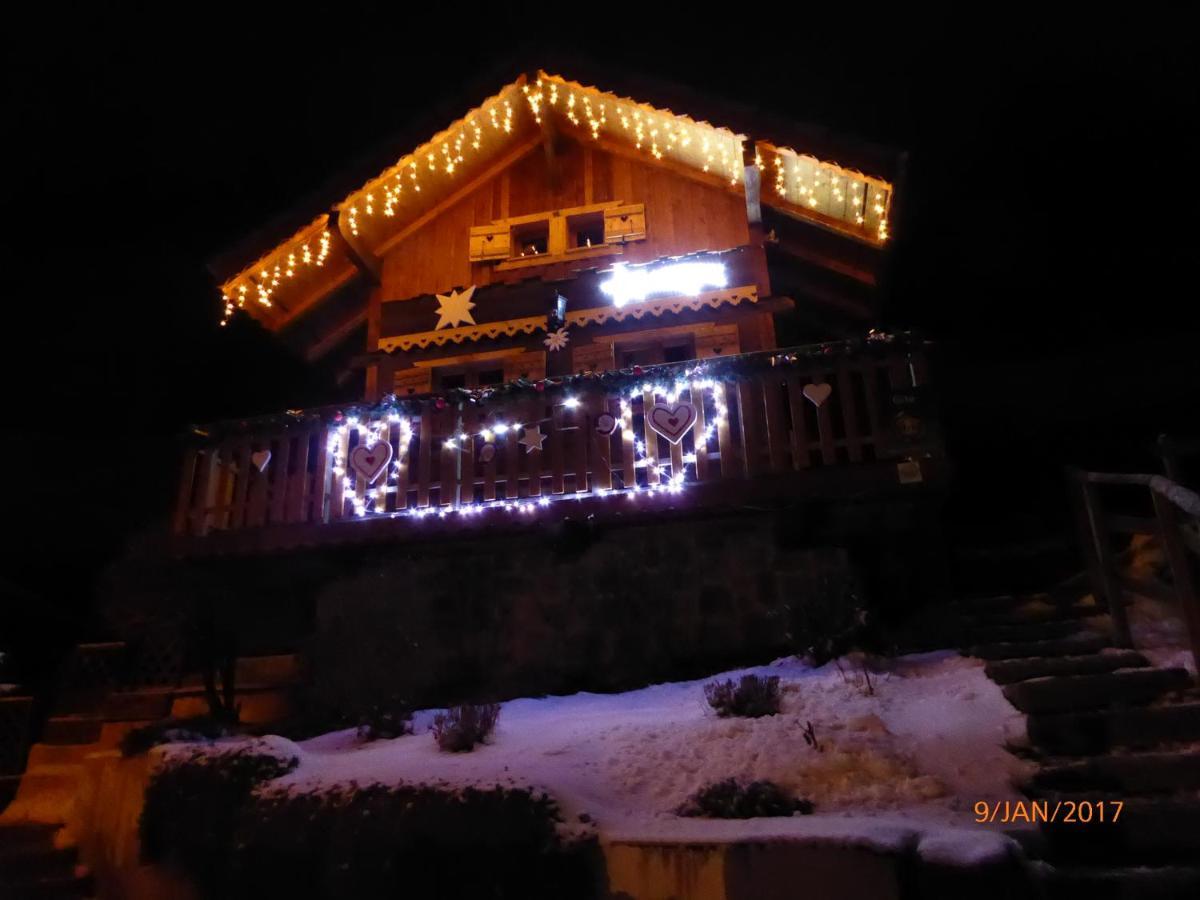 Chalet Fleur Des Neiges Saint-Jean-dʼAulps Exterior foto